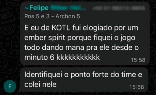 Depoimento de aluno da DOTAFLIX