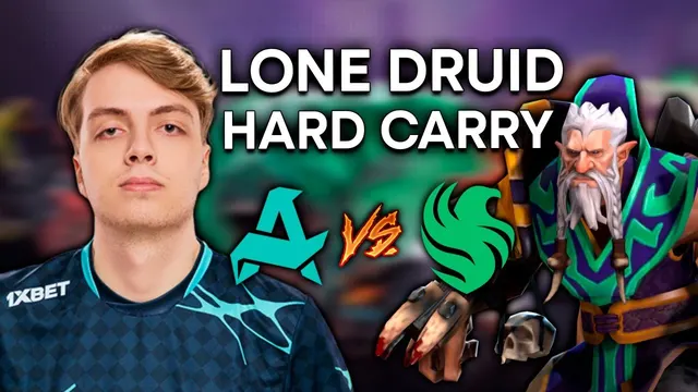 Nightfall - Lone Druid - Aurora vs Team Falcons