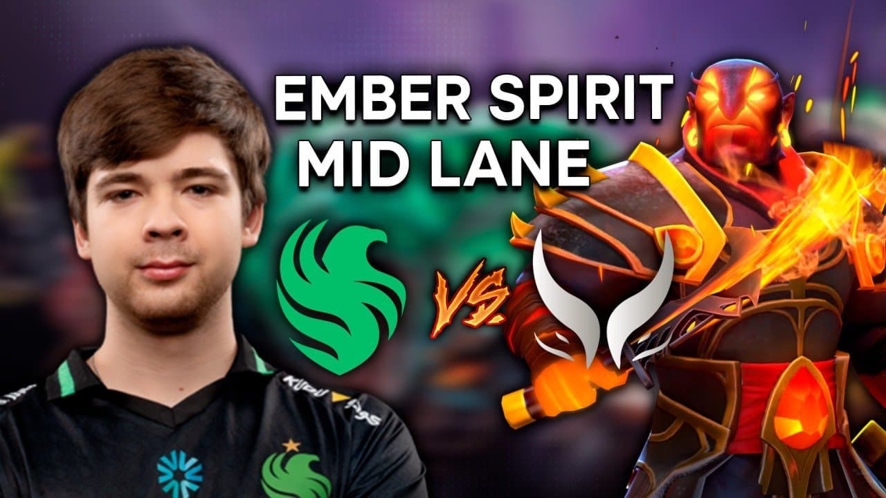 Malr1ne - Ember Spirit - Team Falcons vs Xtreme Gaming