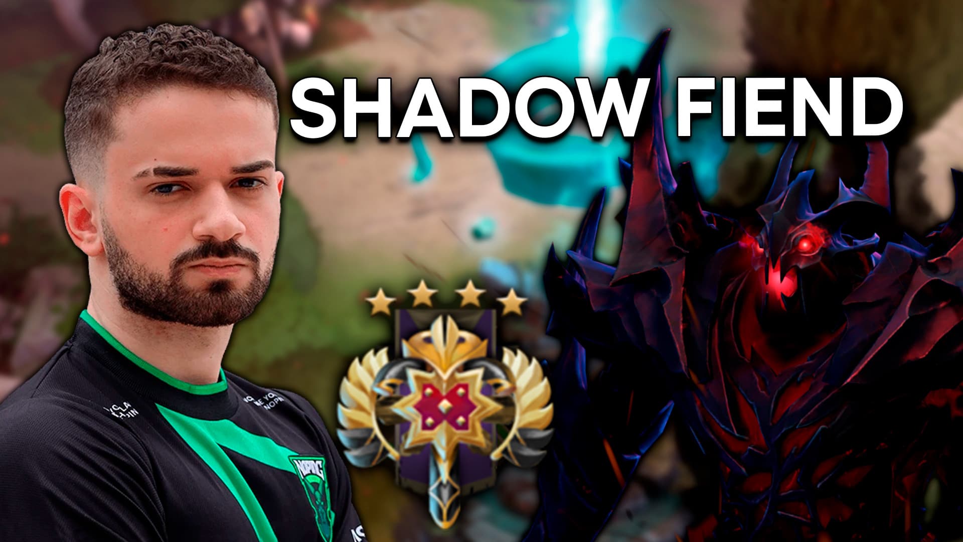 Análise de Replays - Shadow Fiend - LEGEND 4