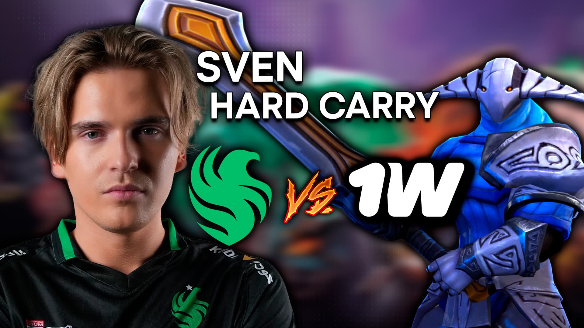 Skiter - Sven - Team Falcons vs 1win