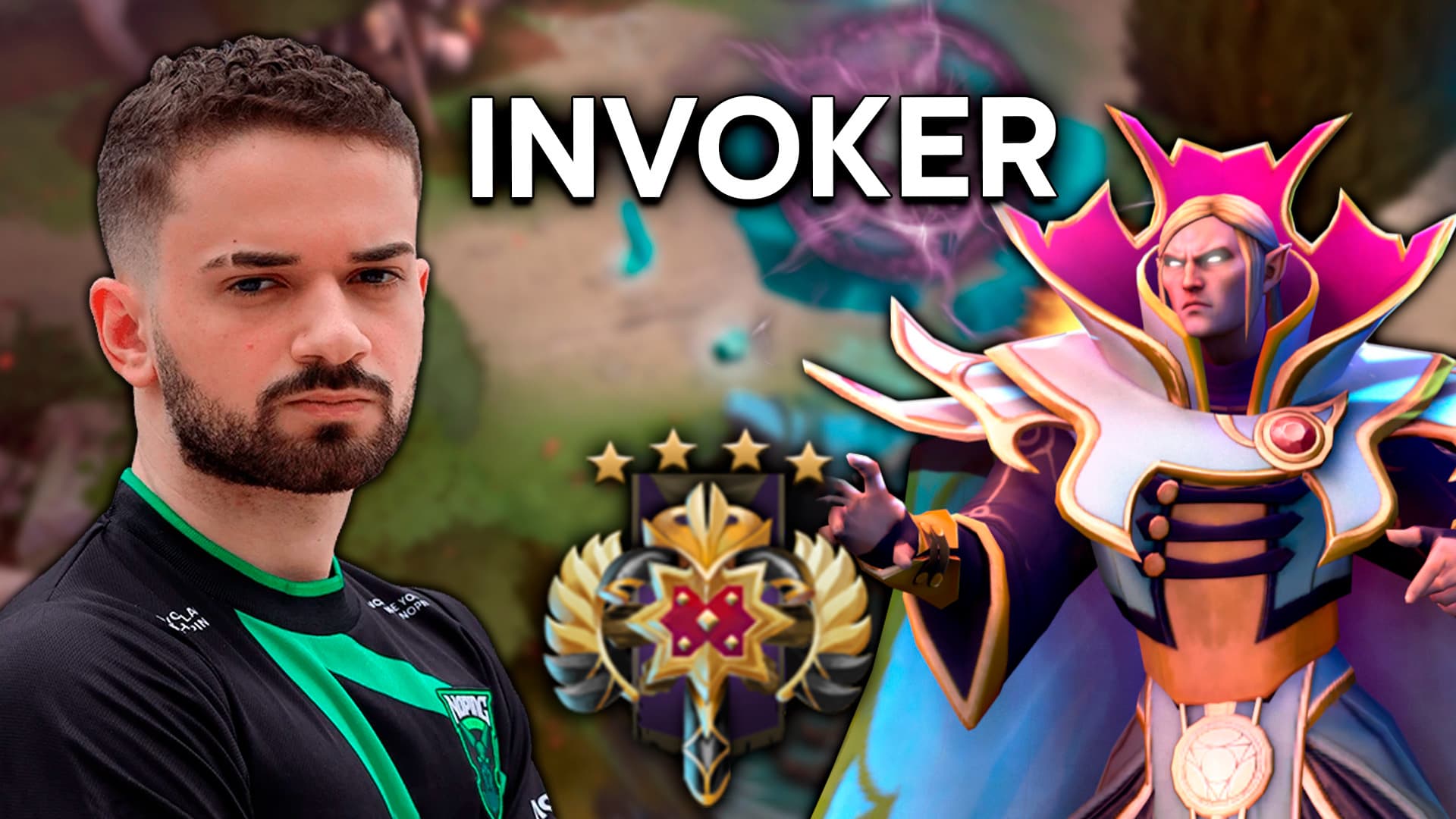Análise de Replays - Invoker - LEGEND 4